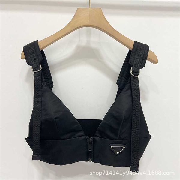 spring/summer family triangle hanging strap vest motorcycle chest women's versatile bottom elastic belt adjustable nylon series, White
spring/summer family triangle hanging strap vest motorcycle chest women's versatile bottom elastic belt adjustable nylon series, White