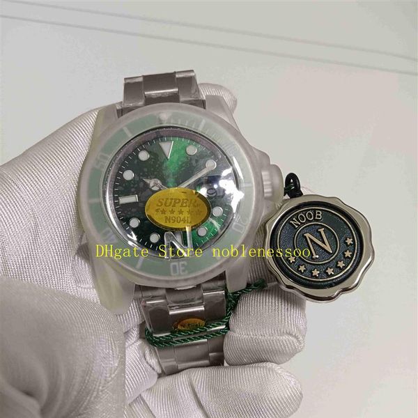 real po and gift box n factory 116610 watches v5 men's 40mm green dial ceramic bezel sapphire glass dive sport eta noobf 2314e, Slivery;brown
real po and gift box n factory 116610 watches v5 men's 40mm green dial ceramic bezel sapphire glass dive sport eta noobf 2314e, Slivery;brown