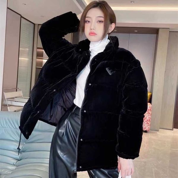 32% off family autumn/winter new fashion classic triangle gold velvet sleeves detachable thickened versatile cotton coat, Black
32% off family autumn/winter new fashion classic triangle gold velvet sleeves detachable thickened versatile cotton coat, Black