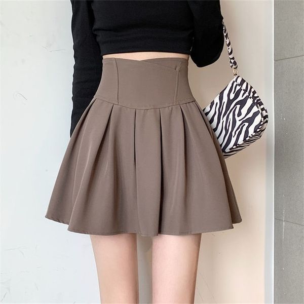 skirts lucyever fashion women zipper high waist mini skirt korean style pleated skirt female show leg length a-line skirts 230422, Black
skirts lucyever fashion women zipper high waist mini skirt korean style pleated skirt female show leg length a-line skirts 230422, Black