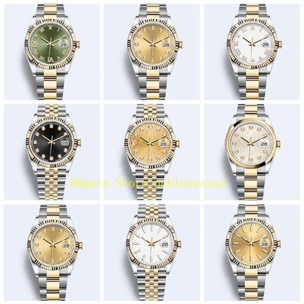 20 style with original box midsize watch ladies men's 126233 two tone 36mm champagne diamond dial oyster jubilee band 126203 2272, Slivery;golden
20 style with original box midsize watch ladies men's 126233 two tone 36mm champagne diamond dial oyster jubilee band 126203 2272, Slivery;golden