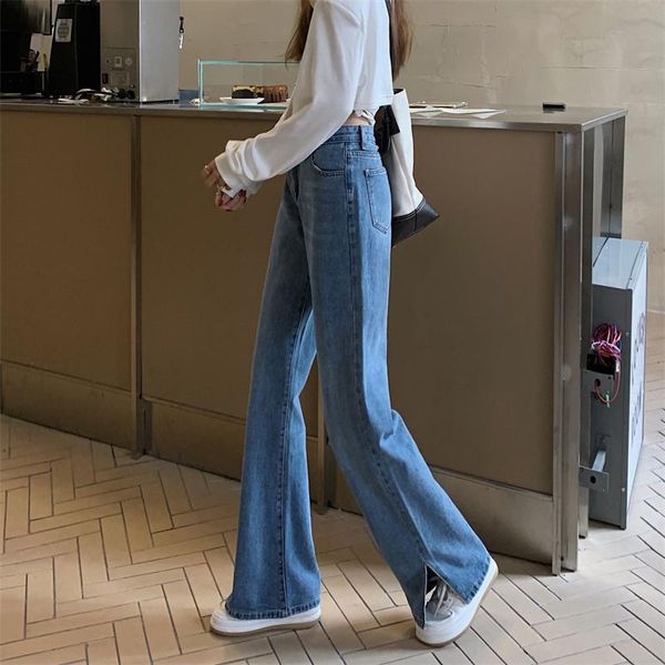 jeans dd2216 highwaisted slit jeans women's new straightcut slim wideleg pants design niche mopping pants jeans, Blue
jeans dd2216 highwaisted slit jeans women's new straightcut slim wideleg pants design niche mopping pants jeans, Blue
