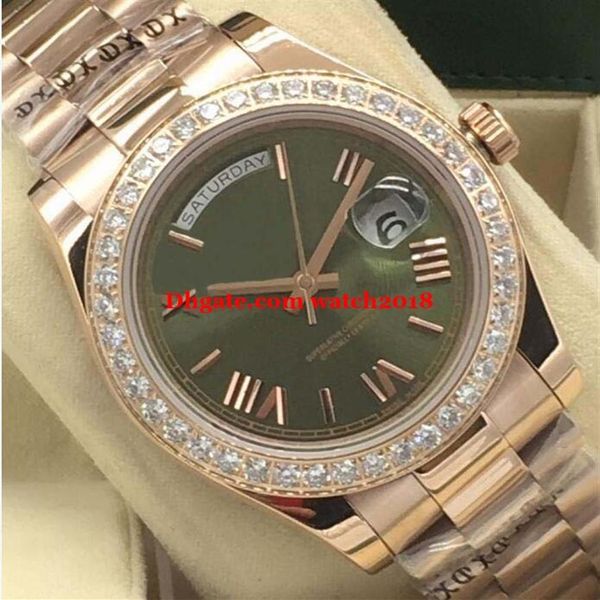 luxury watch 5 style 18k rose gold diamond bezel 41mm roman dial automatic fashion men's watch wristwatch180z, Slivery;brown
luxury watch 5 style 18k rose gold diamond bezel 41mm roman dial automatic fashion men's watch wristwatch180z, Slivery;brown