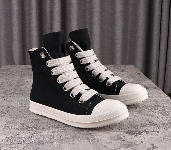 high 2022s street rick canvas shoes jumbo shoeslace solid black male sneakers laceup rubber owens women039s sneakers with box 2641772
high 2022s street rick canvas shoes jumbo shoeslace solid black male sneakers laceup rubber owens women039s sneakers with box 2641772