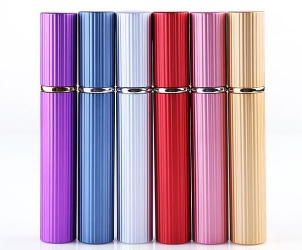 8ml portable mini travel aluminum perfume bottle refillable cosmetic container empty atomizer bottles for spray scent pump
8ml portable mini travel aluminum perfume bottle refillable cosmetic container empty atomizer bottles for spray scent pump