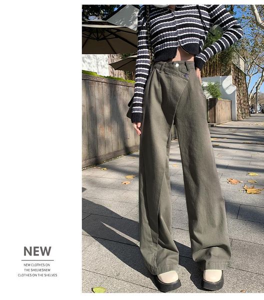 jeans b100 spring wear 2023 new highwaisted loose design sense small wide leg jeans women, Blue
jeans b100 spring wear 2023 new highwaisted loose design sense small wide leg jeans women, Blue