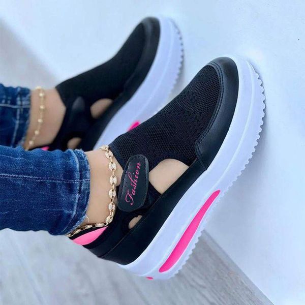 dress shoes 2023 women's platform sneakers casual breathable design vulcanized tennis fashion female footwear zapatillas mujer 230421, Black
dress shoes 2023 women's platform sneakers casual breathable design vulcanized tennis fashion female footwear zapatillas mujer 230421, Black