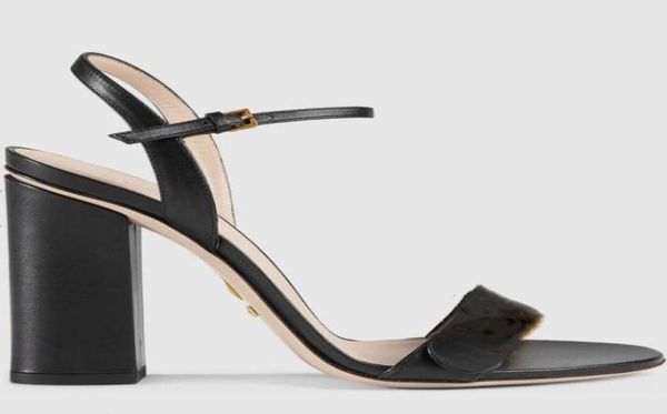 women leather sandal 105mm high heel summer designer goldtoned hardware ankle strap chunky heel sandals size 35423199903, Black
women leather sandal 105mm high heel summer designer goldtoned hardware ankle strap chunky heel sandals size 35423199903, Black