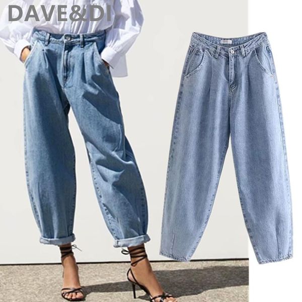 jeans maxdutti jeans woman england vintage high street loose harem mom high waist jeans pleated turnip pants boyfriend jeans for women, Blue
jeans maxdutti jeans woman england vintage high street loose harem mom high waist jeans pleated turnip pants boyfriend jeans for women, Blue