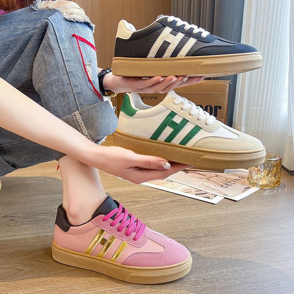 dress shoes spring and autumn women fashion classic light color matching retro single casual platform sneake's vulcanize 230421, Black
dress shoes spring and autumn women fashion classic light color matching retro single casual platform sneake's vulcanize 230421, Black