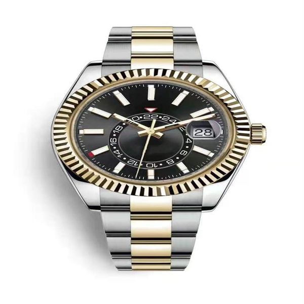 new product men's watches 42mm automatic mechanical wristwatches blue crystal waterproof fashion sports watch stainless 270a, Slivery;brown
new product men's watches 42mm automatic mechanical wristwatches blue crystal waterproof fashion sports watch stainless 270a, Slivery;brown
