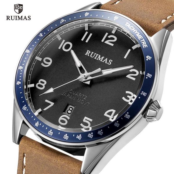 ruimas brown leather quartz watches luxury military sports watch man simple waterproof wristwatch relogios masculino clock 573273t, Slivery;brown
ruimas brown leather quartz watches luxury military sports watch man simple waterproof wristwatch relogios masculino clock 573273t, Slivery;brown