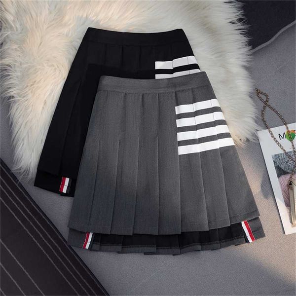 36% off wang's same tb pleated for women in summer new waist college style pants show thin suit a-line skirt, Black
36% off wang's same tb pleated for women in summer new waist college style pants show thin suit a-line skirt, Black