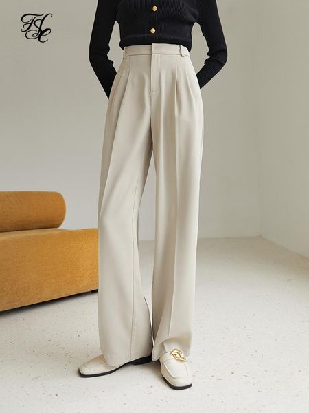 capris fsle high waist regular long trousers cropped vertical leg suit pants office lady solid spring full length trouser, Black;white
capris fsle high waist regular long trousers cropped vertical leg suit pants office lady solid spring full length trouser, Black;white
