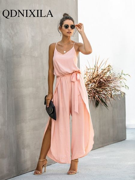 women's jumpsuits rompers summer backless wide leg jumpsuit women bandage side split hem rompers women's clothing jumpsuit women j, Black;white
women's jumpsuits rompers summer backless wide leg jumpsuit women bandage side split hem rompers women's clothing jumpsuit women j, Black;white