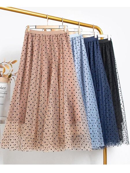 dresses long tulle midi skirts womens 2022 summer elastic high waist mesh tutu pleated skirts female polka dot long skirt streetwear, Black;gray
dresses long tulle midi skirts womens 2022 summer elastic high waist mesh tutu pleated skirts female polka dot long skirt streetwear, Black;gray