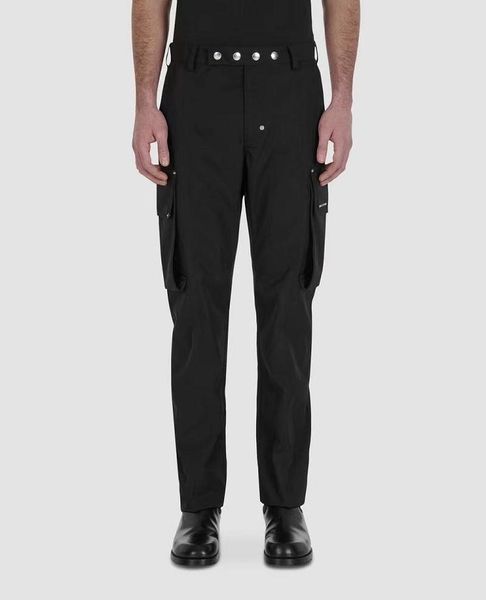 pants 22ss new style alyx 1017 9sm pocket metal button technical trousers men women eu size 100% cotton fashion techwear alyx pants, Black
pants 22ss new style alyx 1017 9sm pocket metal button technical trousers men women eu size 100% cotton fashion techwear alyx pants, Black