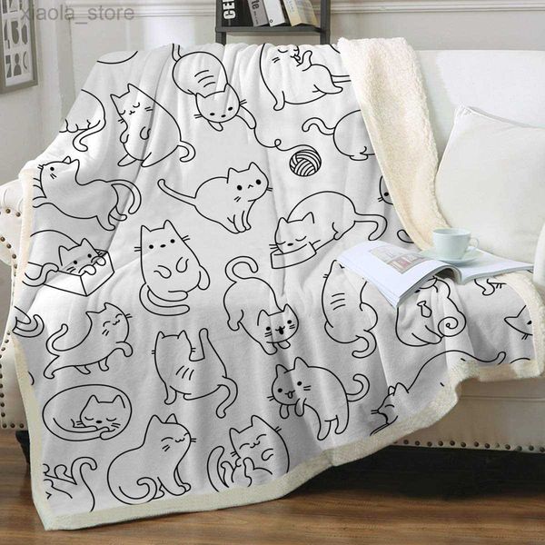 blankets swaddling black and white cat blanket cat print blanket wool cat blanket for girls
blankets swaddling black and white cat blanket cat print blanket wool cat blanket for girls