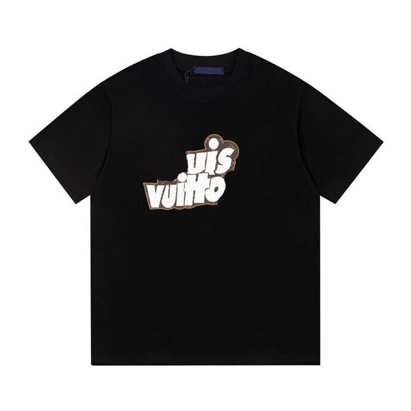 summer new short sleeve t shirt double yarn fabric stereo letter shirt printing women men's round neck t shirt original sweatshirt polo, Black;brown
summer new short sleeve t shirt double yarn fabric stereo letter shirt printing women men's round neck t shirt original sweatshirt polo, Black;brown