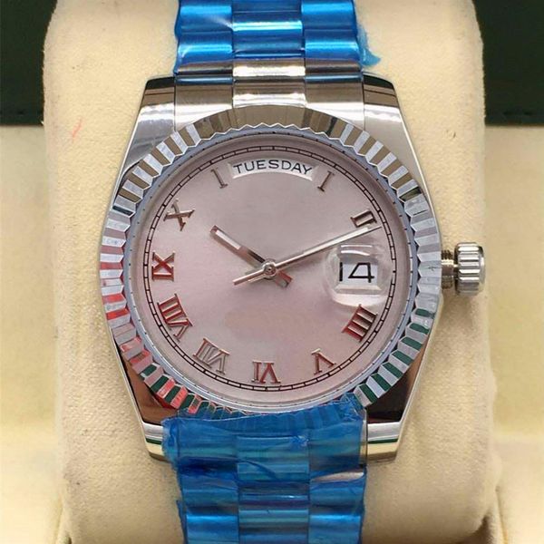 classic stylish fully automatic mechanical watch size 36mm sapphire mirror stainless steel watchband waterproof function ladies li248i, Slivery;brown
classic stylish fully automatic mechanical watch size 36mm sapphire mirror stainless steel watchband waterproof function ladies li248i, Slivery;brown