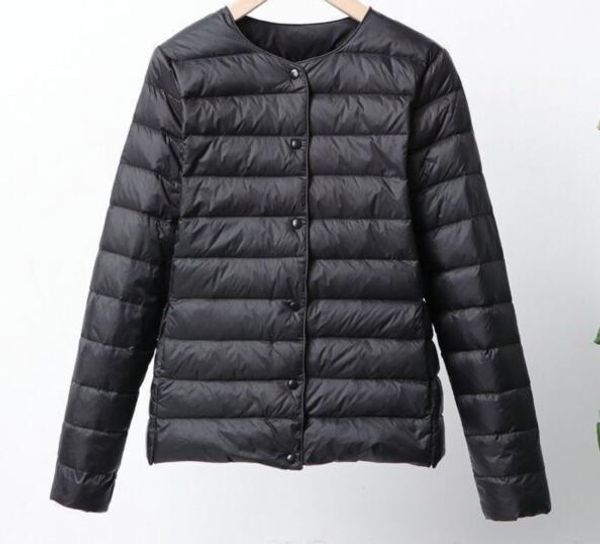 parkas 1pcs/lot woamn ultra thin down coat women large size light white duck down coat solid long sleeve oneck coat, Black
parkas 1pcs/lot woamn ultra thin down coat women large size light white duck down coat solid long sleeve oneck coat, Black
