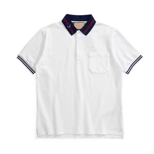 correct version of short sleeve with double beaded cotton polo shirt gujia t-shirt star style clothes, White;black
correct version of short sleeve with double beaded cotton polo shirt gujia t-shirt star style clothes, White;black