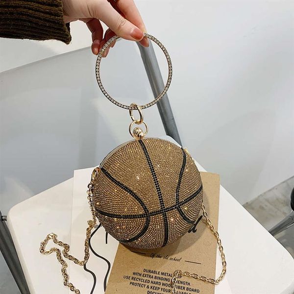 fashion mini diamond studded round pvc football basketball bag ring handbag256b
fashion mini diamond studded round pvc football basketball bag ring handbag256b