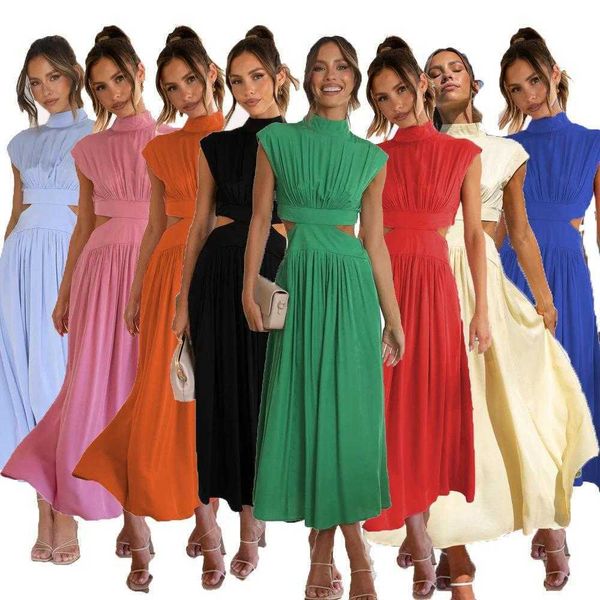 summer sweet fashion street girl dress stand collar midriff outfit macaron long, Black;gray
summer sweet fashion street girl dress stand collar midriff outfit macaron long, Black;gray