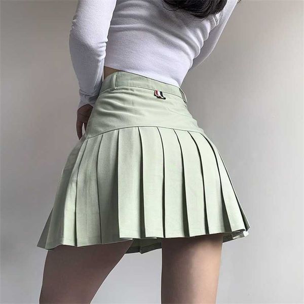 26% off slim green pleated waisted half body pants summer a-line new suit fabric college style tb short skirt, Black
26% off slim green pleated waisted half body pants summer a-line new suit fabric college style tb short skirt, Black