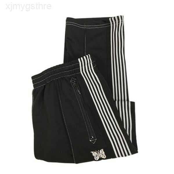 17 colors mens designer pants needles butterfly embroidery velvet side stripes breasted retro casual trousers fashion sweatpants 16dfxt, Black
17 colors mens designer pants needles butterfly embroidery velvet side stripes breasted retro casual trousers fashion sweatpants 16dfxt, Black