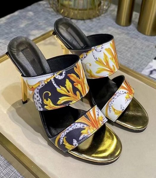 2021 spring and summer new highheeled slippers cowhide fabric printing fashion temperament lady highheels sandals highheeled 101894320, Black
2021 spring and summer new highheeled slippers cowhide fabric printing fashion temperament lady highheels sandals highheeled 101894320, Black