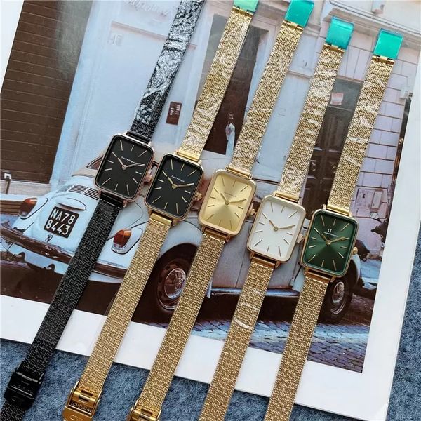 luxury brand watch women's fashion trend girl's rectangular style metal steel band quartz watch dan03, Slivery;golden
luxury brand watch women's fashion trend girl's rectangular style metal steel band quartz watch dan03, Slivery;golden