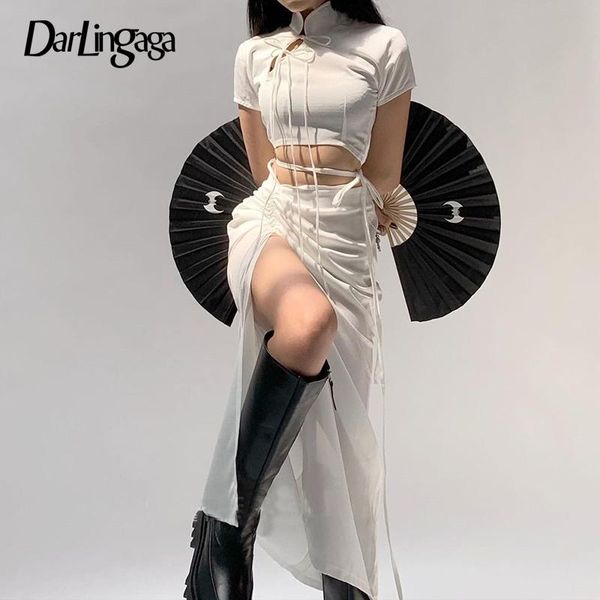 dresses darlingaga asymmetrical drawstring white long skirt women harajuku solid side split high waist summer skirts lace up party 2021, White;black
dresses darlingaga asymmetrical drawstring white long skirt women harajuku solid side split high waist summer skirts lace up party 2021, White;black