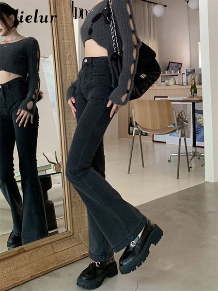 women s jeans jielur black high waist flare female autumn korean fashion retro loose denim pants lady straight women s xl 230422, Blue
women s jeans jielur black high waist flare female autumn korean fashion retro loose denim pants lady straight women s xl 230422, Blue