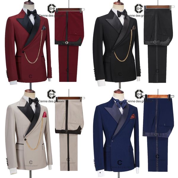 blazers cenne des graoom new men's suits peak lapel black tailormade 2 pieces luxury fashion tuxedo for wedding party costume homme, White;black
blazers cenne des graoom new men's suits peak lapel black tailormade 2 pieces luxury fashion tuxedo for wedding party costume homme, White;black