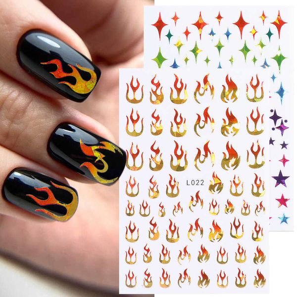 stickers decals holographic flame nail stickers 3d laser sliders shiny stars leaf flowers nail designs rose floral decal diy manicure gll015, Black
stickers decals holographic flame nail stickers 3d laser sliders shiny stars leaf flowers nail designs rose floral decal diy manicure gll015, Black