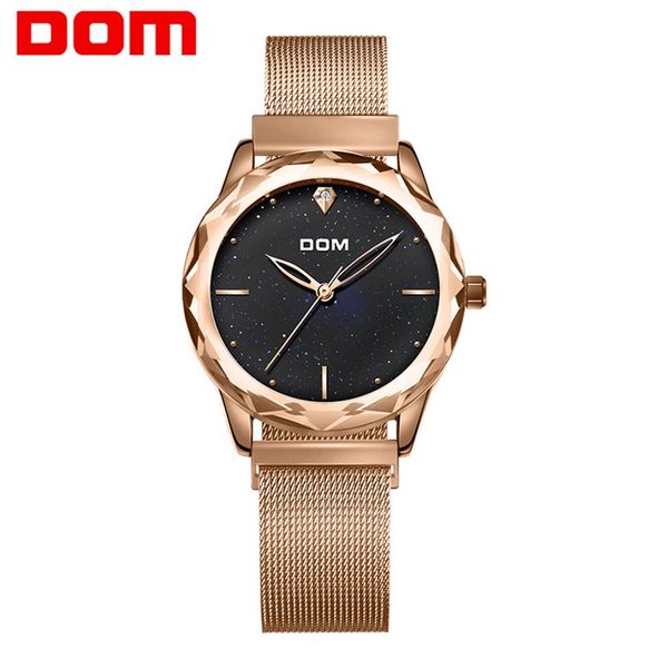 dom brand luxury women quartz watches minimalism fashion casual female wristwatch waterproof gold steel reloj mujer g-1234gk-1m298a, Slivery;brown
dom brand luxury women quartz watches minimalism fashion casual female wristwatch waterproof gold steel reloj mujer g-1234gk-1m298a, Slivery;brown