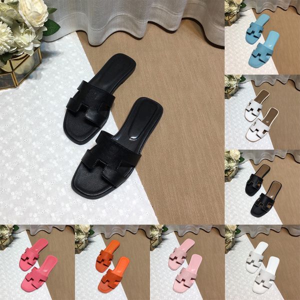 2023 summer fashion women slippers oran home calfskin genuine leather luxury sandals flat slides ladies beach sandal party wedding shoes 35-, Black
2023 summer fashion women slippers oran home calfskin genuine leather luxury sandals flat slides ladies beach sandal party wedding shoes 35-, Black