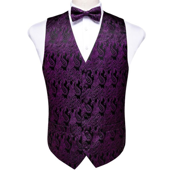 blazers men purple paisley suit vests vneck silk waistcoat formal vest bowties cufflinks pocket square set male gift j121 barry.wang, White;black
blazers men purple paisley suit vests vneck silk waistcoat formal vest bowties cufflinks pocket square set male gift j121 barry.wang, White;black