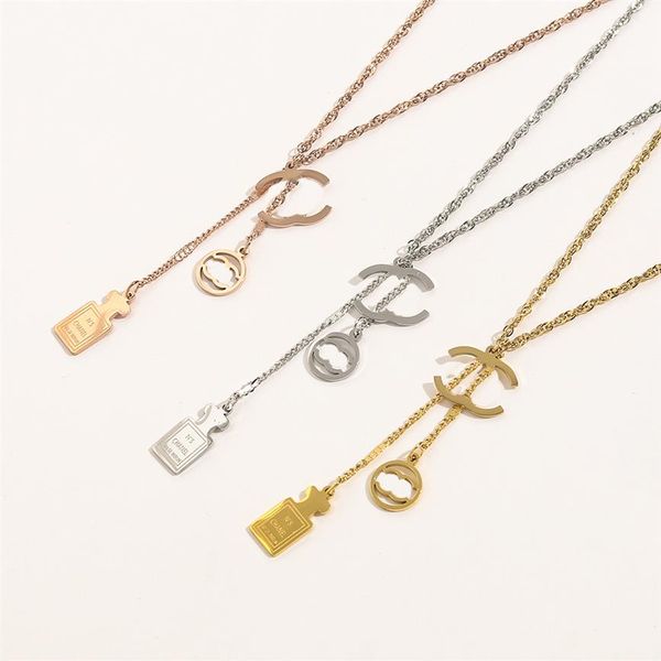 3 colour stamp necklaces luxury fashion choker necklace designer gold plated stainless steel letter pendant necklaces for women we250w, Silver
3 colour stamp necklaces luxury fashion choker necklace designer gold plated stainless steel letter pendant necklaces for women we250w, Silver