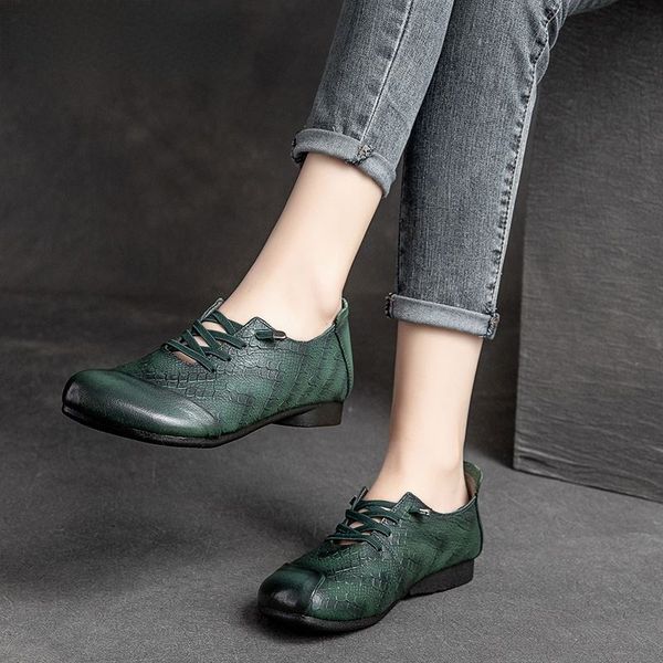 dress shoes genuine leather flat spring round toe shallow mother soft comfortable shoe flats 230421, Black
dress shoes genuine leather flat spring round toe shallow mother soft comfortable shoe flats 230421, Black