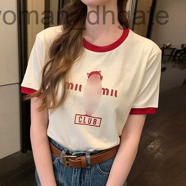 women's t-shirt designer short-sleeved t-shirt women's 2023 spring valentine's day cat letter printing short t-shirt hwvg, White
women's t-shirt designer short-sleeved t-shirt women's 2023 spring valentine's day cat letter printing short t-shirt hwvg, White