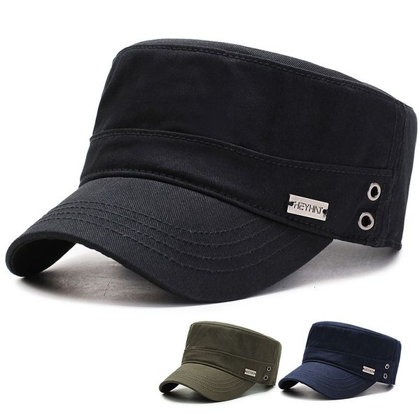 ball caps fashion men's military hat trend middleaged and elderly truck drivers outdoor hiking sports pure cotton flatbaseball cap 2304, Blue;gray
ball caps fashion men's military hat trend middleaged and elderly truck drivers outdoor hiking sports pure cotton flatbaseball cap 2304, Blue;gray