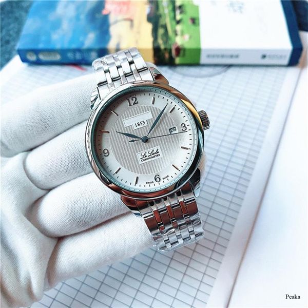 2020 new luxury mens watches 41mm automatic mechanical watch designer watches ts 1853 brand steel leather strap optio227g, Slivery;brown
2020 new luxury mens watches 41mm automatic mechanical watch designer watches ts 1853 brand steel leather strap optio227g, Slivery;brown