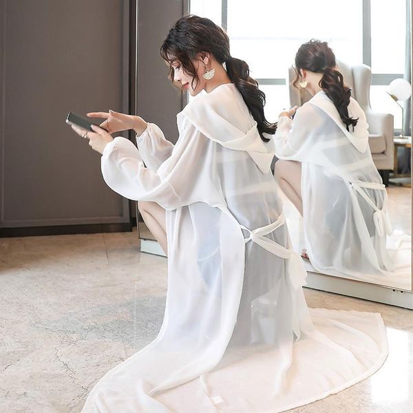 raincoats summer thin long jacket women cardigan hooded sunscreen coat women jacket perspective casual beach ladies blouse y220, Black
raincoats summer thin long jacket women cardigan hooded sunscreen coat women jacket perspective casual beach ladies blouse y220, Black
