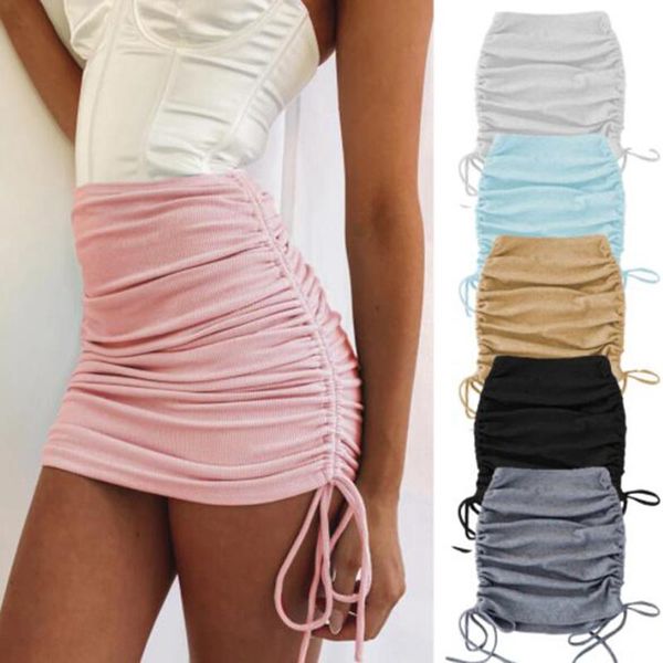 dresses women high waist bodycon skirt y2k summer casual mini skirts korean fashion side drawstring saia for girls 2022, White;black
dresses women high waist bodycon skirt y2k summer casual mini skirts korean fashion side drawstring saia for girls 2022, White;black