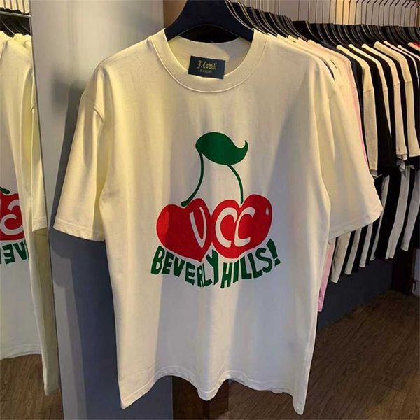 32% off summer new street loose women's cherry fashion couple t-shirt tee, White
32% off summer new street loose women's cherry fashion couple t-shirt tee, White