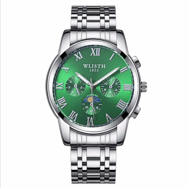 wlisth quartz cwp mens watch with non working subdials luminous dial life waterproof stainless steel bracelet resistant scratch mi269t, Slivery;brown
wlisth quartz cwp mens watch with non working subdials luminous dial life waterproof stainless steel bracelet resistant scratch mi269t, Slivery;brown