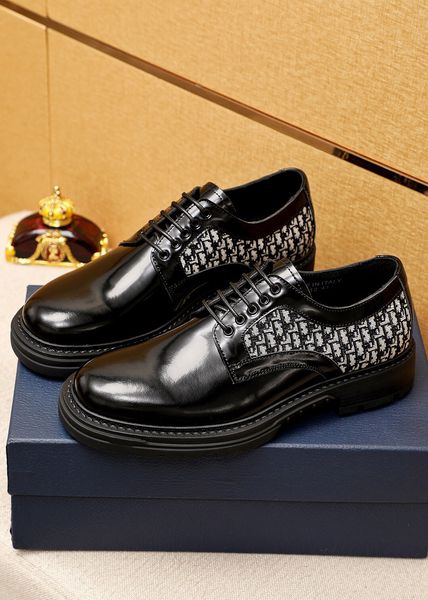 2023 men's dress shoes genuine leather fashion flats men business casual loafers brand breathable formal wedding oxfords size 38-45, Black
2023 men's dress shoes genuine leather fashion flats men business casual loafers brand breathable formal wedding oxfords size 38-45, Black