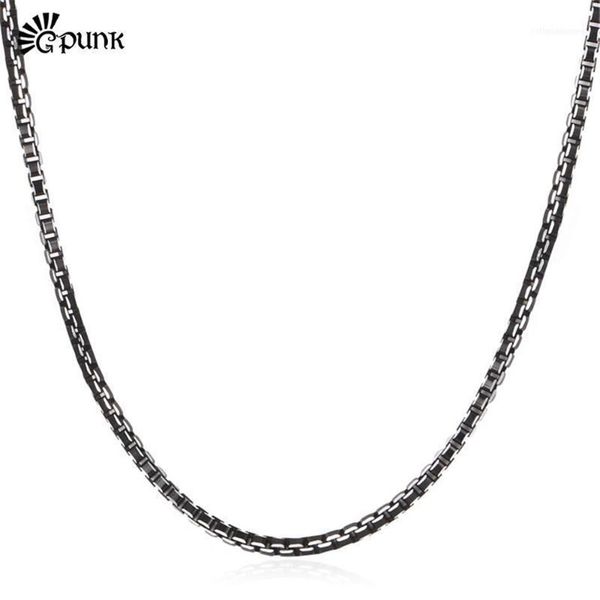 black box chain 3mm trendy necklace for men mens boys jewelry whole aluminium alloy 3 size n204g1275v, Silver
black box chain 3mm trendy necklace for men mens boys jewelry whole aluminium alloy 3 size n204g1275v, Silver